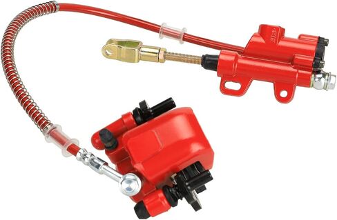 FVRITO مجموعة فرامل أسطوانة رئيسية لفرامل القدم الخلفية لـ 50cc 70cc 90cc 110cc 125cc Taotao 125D Boulder B1 Coolster 3050HD 3050C Ya Moto Vitacci kazuma SunL ​​RPS Icebear Chinese ATV Quad 4 Wheeler in Saudi Arabia
