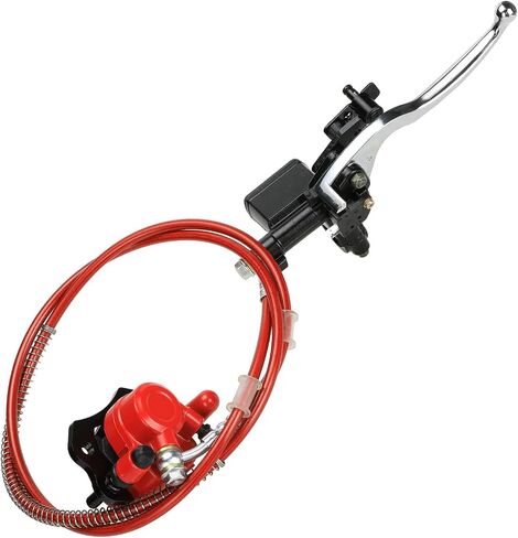 مجموعة فرجار أسطوانة الفرامل الرئيسية الهيدروليكية اليسرى من FVRITO لـ 50cc 70cc 90cc 110cc 125cc Taotao Coolster Vitacci Peace SunL ​​RPS Roketa Kazuma Jetmo BMS Baja NST Icebear Chinese ATV Quad 4 Wheeler in Saudi Arabia