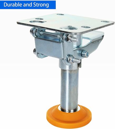 CertBuy 1 Pcs Floor Locks, 5 Inch Floor Locks Brake – Loading Capacity:100kg/220lbs in Saudi Arabia