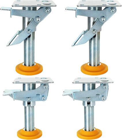 CertBuy 1 Pcs Floor Locks, 5 Inch Floor Locks Brake – Loading Capacity:100kg/220lbs in Saudi Arabia