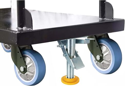 CertBuy 1 Pcs Floor Locks, 5 Inch Floor Locks Brake – Loading Capacity:100kg/220lbs in Saudi Arabia