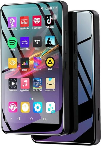 مشغل MP3 Pecsu مقاس 5 بوصات مزود بتقنية Bluetooth وWiFi، ومشغل موسيقى MP4 المتدفق بنظام Android، ويدعم تثبيت APK المخصص، والمتصفح، وSpotify، وAudible، وPandora، وAmazon Music والمزيد (P5S)... in Kuwait