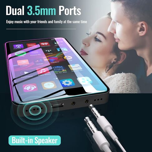 مشغل MP3 Pecsu مقاس 5 بوصات مزود بتقنية Bluetooth وWiFi، ومشغل موسيقى MP4 المتدفق بنظام Android، ويدعم تثبيت APK المخصص، والمتصفح، وSpotify، وAudible، وPandora، وAmazon Music والمزيد (P5S)... in Kuwait