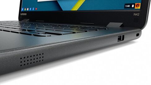 Lenovo 14 بوصة IdeaPad N42-20 Chromebook، Intel N3060 ثنائي النواة، 16 جيجابايت eMMC SSD، 4 جيجابايت DDR3، 802.11ac، بلوتوث، ChromeOS (تم تجديده معتمد) in Kuwait