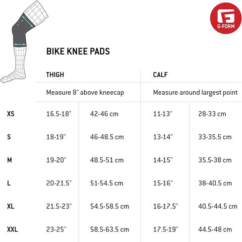 G-Form Youth Pro-X2 Mountain Bike Knee Pads - Knee Compression Sleeve for Boys & Girls - Black Logo, Youth Large/X-Large in Saudi Arabia