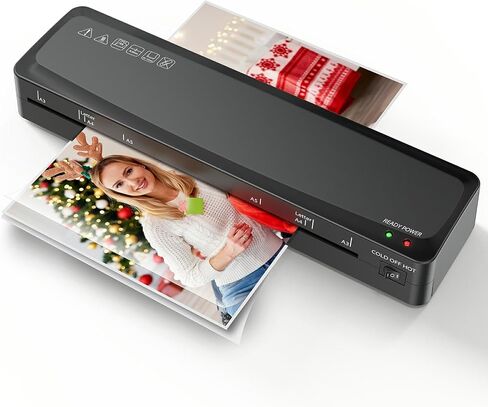 Laminator Machine, Sweleke A3 Laminating Machine with 10 Laminating Sheets, 11x 17 Thermal Lamination Machine for Home, 13 Inch Laminator Machine Hot and Cold for School Office Use in Saudi Arabia