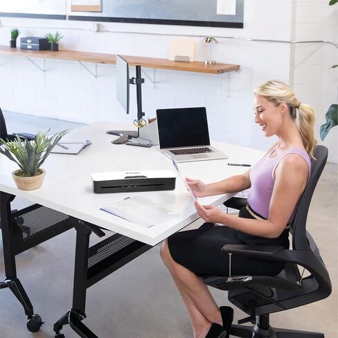 Fellowes Ayla 125 مع آلة تغليف ورقية للإحماء السريع لمدة دقيقة واحدة، بما في ذلك مجموعة أدوات بدء الحقيبة (5752001) in Kuwait