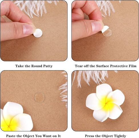 JANYUN 280Pcs Sticky Dot Stickers Clear Putty Sticky Tack for Decoration in Kuwait