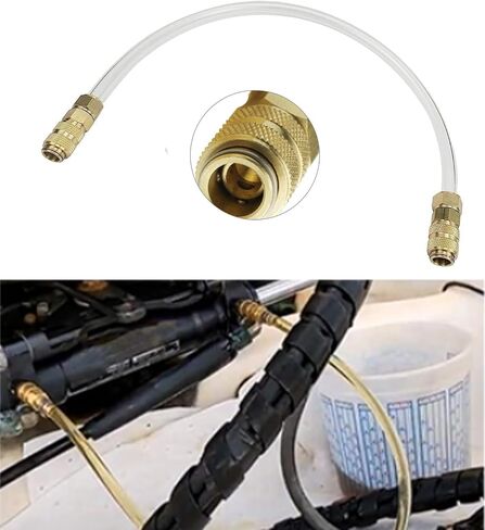 Poeihv Boat Bleed Kit & Filler Kit Compatible with Seastar Hydraulic Steering Systems, Oil Filler Hose Bridge Tube Kit, Boat Bleeder Hose Bleed Kit in Saudi Arabia
