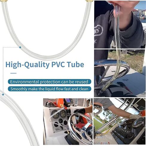 Boat Bleed Tube Kit Filler Tube Kit Bridge Tube for Seastar Hydraulic Steering Systems HA5438, 2 Pack in Saudi Arabia