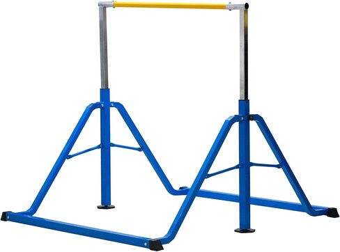 Gymnastics Bar,Kids Gymnastics Bar, Monkey Bars for Backyard,8 Heights Adjustable Folding Monkey Bars for Backyard in Kuwait