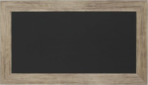 DesignOvation Beatrice Framed Magnetic Chalkboard, 18x27, Rustic Brown in Kuwait