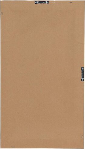 DesignOvation Beatrice Framed Magnetic Chalkboard, 18x27, Rustic Brown in Kuwait