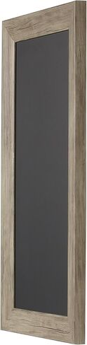 DesignOvation Beatrice Framed Magnetic Chalkboard, 18x27, Rustic Brown in Kuwait