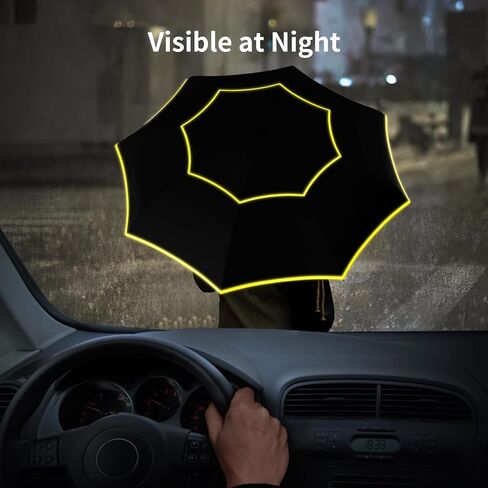 مظلة غولف كبيرة مقاس 62 بوصة من ساتول للمطر، مظلة أوتوماتيكية كبيرة الحجم مقاومة للرياح مزودة بفتحات تهوية 8 أضلاع، مظلة قابلة للطي محمولة قوية للسفر، عامل حماية من الأشعة فوق البنفسجية 50+، مظلات خفيفة الوزن مقاومة للرياح والشمس والمطر للنساء والرجال in Kuwait