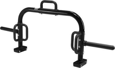 CAP Barbell Deluxe Open Trap Bar, Hex Bar, Shrug Bar, Deadlift Bar for Olympic and Standard Plates - Black in Kuwait