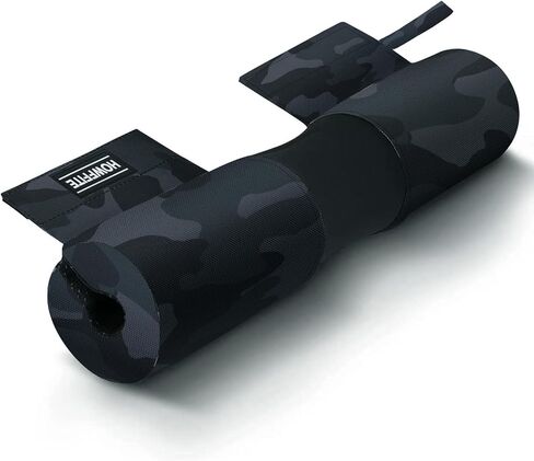 Barbell Pad Built-in Velcro Straps and Anti-slide Design for Hip Thrusts, Squats and Lunges, Neck & Shoulder Protective Pad - Fits Standard and Olympic Bars in Saudi Arabia