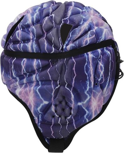 Rugby Helmet Flag Football Padded Headgear Adjustable Soft Shell Headguard Head Protection Soccer Scrum Cap for Kids Youth in Saudi Arabia