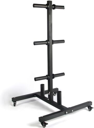 HulkFit Heavy-Duty Weight Plate, Dumbbell & Barbell Storage Rack for Home & Commercial Gym in Saudi Arabia