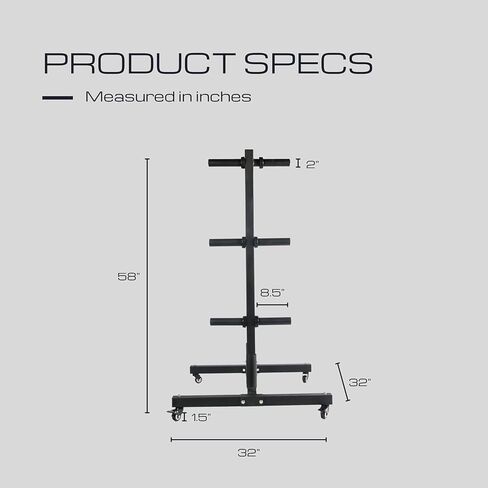 HulkFit Heavy-Duty Weight Plate, Dumbbell & Barbell Storage Rack for Home & Commercial Gym in Saudi Arabia