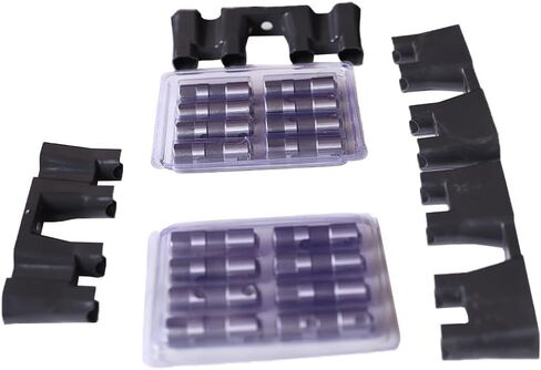 16PCS Hydraulic Roller Lifters + 4PCS Guides 12499225 HL124 Replacement for Avalanche Silverad-o Corvette GMC Sierra 1500 Yukon in Saudi Arabia