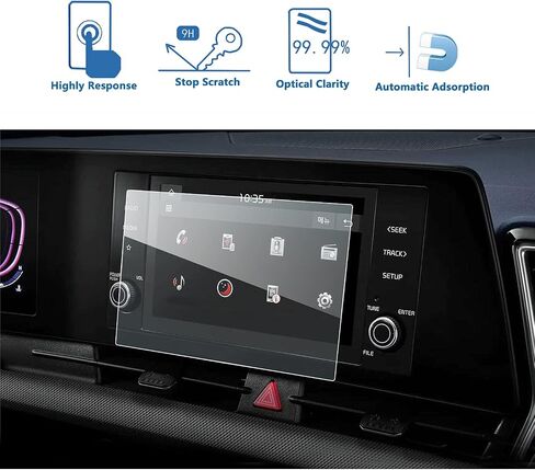 LFOTPP 2023 2024 واقي شاشة سبورتاج للتحكم في المناخ لـ Ki a Sportage Hybrid(2023 2024)، K ia EV6(2022-2024)،K ia Niro(2023) (فيلم المناخ AC) in Kuwait