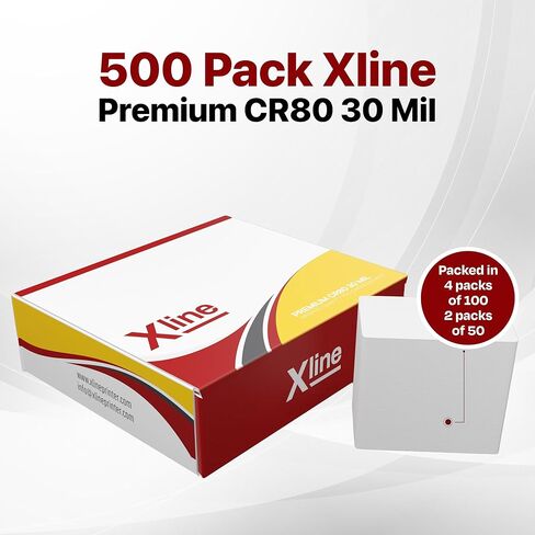 X LINE CR80 30 مل جودة جرافيك 100 حزمة من البطاقات البلاستيكية in Kuwait