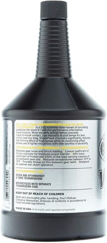 Red Line RED42804 V-Twin Transmission Oil, 1 Quart, 1 Pack in Saudi Arabia