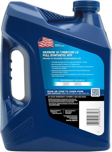 Valvoline DEXRON VI/MERCON LV (ATF) Full Synthetic Automatic Transmission Fluid 1 GA (883572-EA) in Saudi Arabia