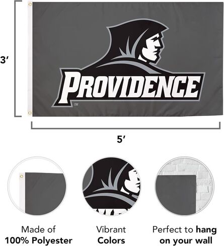 Desert Cactus Providence College Flag Friars PC Flags Banners 100% Polyester Indoor Outdoor 3x5 (Style A) in Saudi Arabia