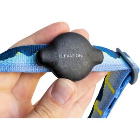 Elevation Lab TagVault™ Compact AirTag Dog Collar Mount - IP68 Waterproof, Doesn't Dangle, Fits All Width Collars
