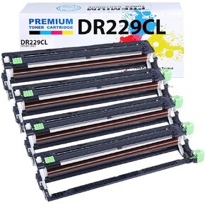 DR229CL Drum Unit,Works with TN229XL Toner Cartridge for Brother MFC-L3720CDW MFC-L3780CDW MFC-L3765CDW MFC-L8395CDW HL-L3220CDW HL-L3280CDW HL-L3295CDW HL-L3300CDW HL-L8245CDW Printer(4 Pack)