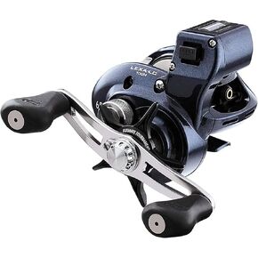 Daiwa Reels Line Counter LEXA-LC400H Lexa 400Linecounter Baitcasting Reel, Large, Blue