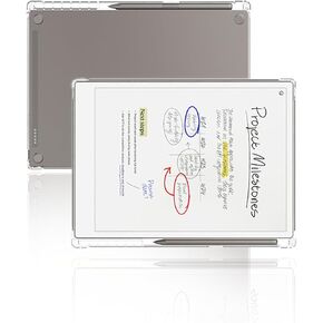 Clear Case for Remarkable Paper Pro 2024 e-Reader 11.8-inch,Thin Slim Lightweight Scratch Proof,Durable Protection Silicone Rubber TPU Cover (Clear).