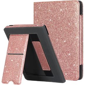 CoBak Case with Stand for Kindle Paperwhite - Durable PU Leather Cover with Auto Sleep Wake, Card Slot, Hand Strap Feature - Fits Kindle Paperwhite 11th Generation 6.8" Signature Edition 2021 Released