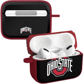 AFFINITY BANDS Ohio State HDX Case Cover Compatible with Apple AirPods Pro 1 & 2 (Classic)