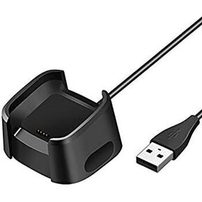 Fitbit Versa Charger Replacement USB Charging Cable Charger Dock Stand Cradle Adapter for New Fitbit Versa Smartwatch by Master Cables