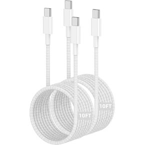 iPhone 16 15 USB C Charger Cable 3ft, Type C to C Fast Charging Cord for Apple iPhone 16 Pro Max/16 Pro/15 Plus/15 Pro Max/MacBook 2021/2020/2019/2018,iPad 12.9/11 inch/Mini/Air/Samsung Galaxy