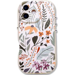 for iPhone 16 Case, Colorful Fashion Painting Printed Cute Phone Cover TPU Shockproof Anti-Slip Phone Protective Cases for Women, Girls (Strawberry, iPhone 16)