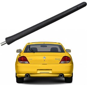 Short Antenna for Hyundai Tiburon (1997-2006), Hyundai Tiburon Antenna - 6 3/4 Inch Car Wash Proof, Internal Copper Coil Antenna Mast Replacement