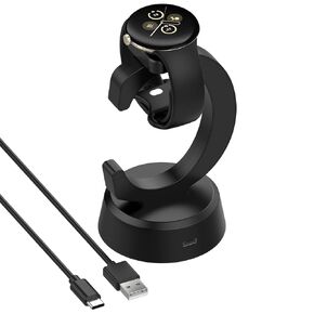 LOKEKE Compatible with Google Pixel Watch 3 USB Charging Stand, Replacement USB Type C Charger Charging Cable Dock Compatible with Google Pixel Watch 3