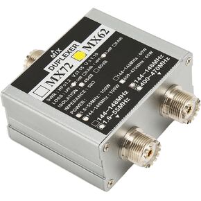 Coax Diplexer, Video Signal Coaxial DC Block Coax Cable Splitter UHF VHF TV Antenna Combiner 2 Way Splitter Combiner