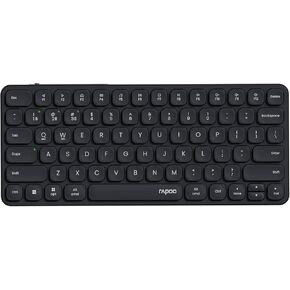 Rapoo E9310M Wireless Keyboard for Mac/iPad/PC, Multi-Device Bluetooth Keyboard with Number Pad, Low-Profile, Quiet Typing, 99-Key, Battery Powered, Support 4 Devices for Windows, Linux, Chrome, Mac