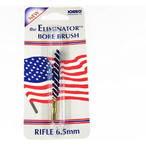 فرشاة Iosso 19008 Eliminator Premium Bore - بندقية عيار 6.5 ملم/.265