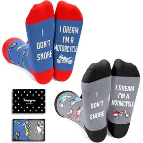 HAPPYPOP Funny Train Gifts for Men Adults Teens - Railroad Gifts for Train Enthusiasts Lovers Train Collector, Train Socks, Railroad Socks for Men