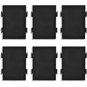 Activated Charcoal Microwave Air Filters W11282981 Compatible with Whirlpool and KitchenAid Microwave Range W11223147 KMLS311HBL (6PCS)
