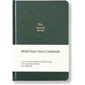 Kunitsa Co. Recipe Book to Write in Your Own Recipes, Blank Cook Book and Recipe Journal - Gift for a Chef
