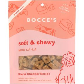 Bocce's Bakery Moo La-La Soft & Chewy Dog Treat, 6 OZ
