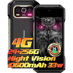 Ulefone Armor 27 هاتف متين 4G مفتوح، كاميرا رؤية ليلية 64 ميجابكسل + كاميرا فائقة الاتساع 50 ميجابكسل + كاميرا فائقة الاتساع 50 ميجابكسل 24+256 جيجابايت 10600 مللي أمبير/33 وات شحن فلاش 6.78 بوصة 120 هرتز NFC Android 14 هاتف ذكي متين 4G IR Blaster in Kuwait