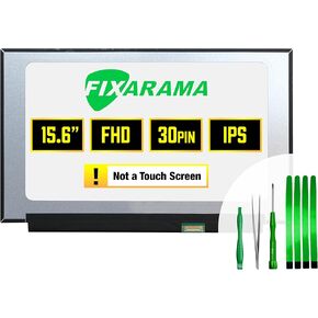 Screen Replacement for N156HCA-EAB Matte Grade A+ 15.6 FHD 1080p IPS 30pin Non-Touch LED LCD Display with Tools Tape